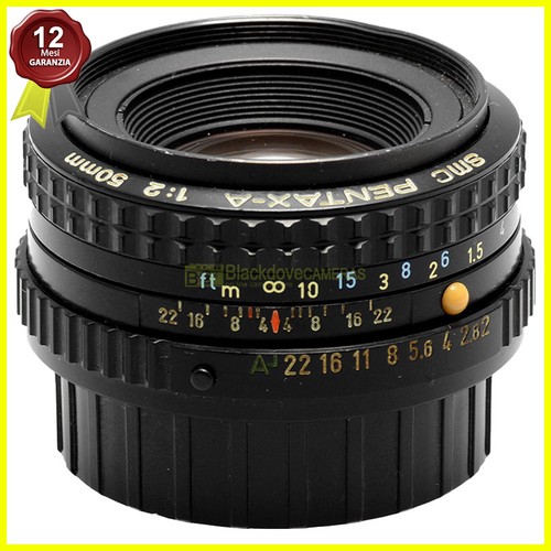 Pentax smc 50mm 2 - pentax, f/2