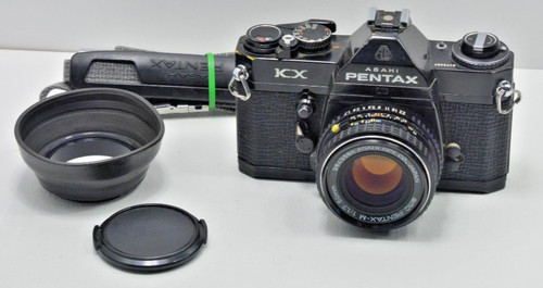 Kit pentax black 50mm - black,