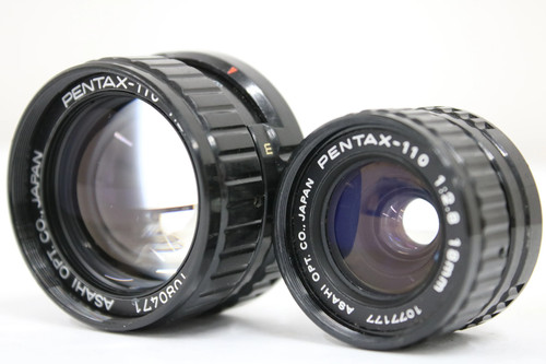 Pentax 110 50mm - 50mm, 18mm
